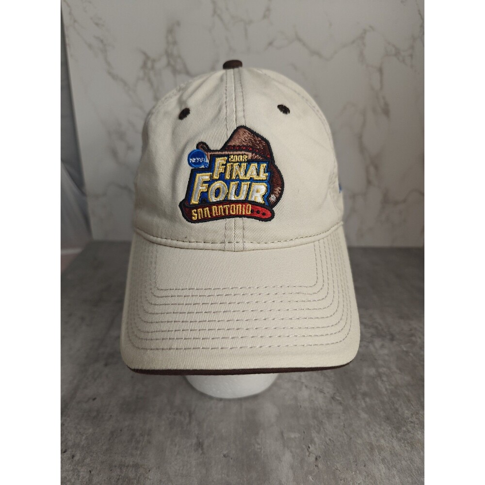 2008 NCAA Final Four Basketball San Antonio Strapback Hat Cap Adult The Game